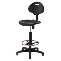 Height Adjustable Industrial Stool by National Public Seating