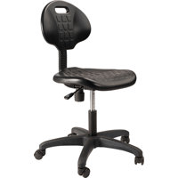 Height Adjustable Industrial Stool by National Public Seating