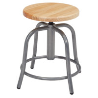 Height Adjustable Lab Stool by National Public Seating