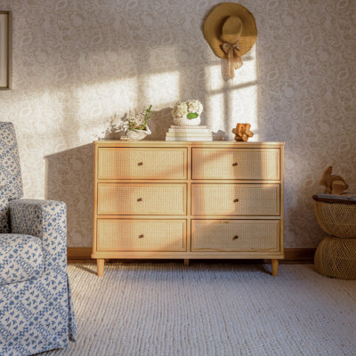 Marin 6 Drawer 19.49" W Dresser by Namesake