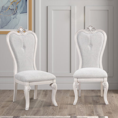 Cambria Hills Tufted Upholstered Back Side Chair by Royal Classics