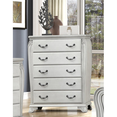 Cambria Hills Wood 5-Drawer Chest by Royal Classics
