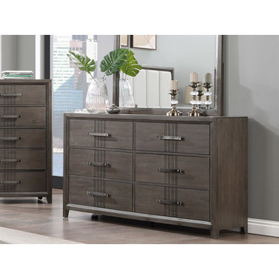 Kawona 6-Drawer Dresser by Gracie Oaks