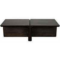 Hagen Coffee Table L Leg by Noir