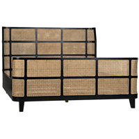 Porto King Solid Wood Low Profile Platform Bed