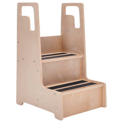 ECR4Kids Reach-Up Step Stool with Handles, Children