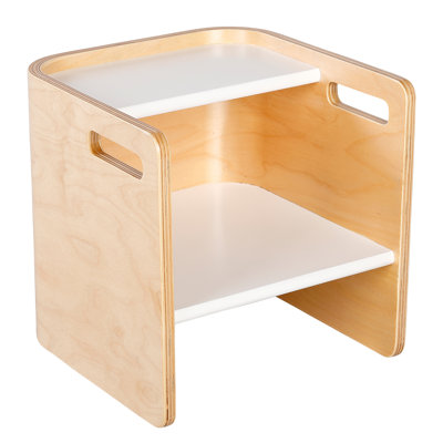 ECR4Kids Bentwood Multipurpose Cube Chair, Kids Furniture by ECR4Kids