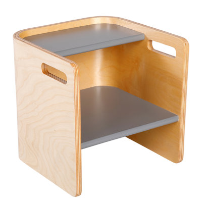 ECR4Kids Bentwood Multipurpose Cube Chair, Kids Furniture by ECR4Kids