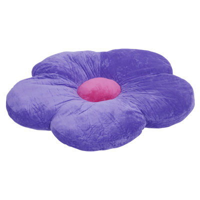 ECR4Kids SoftZone Flower Floor Pillow, Seating Cushion by ECR4Kids