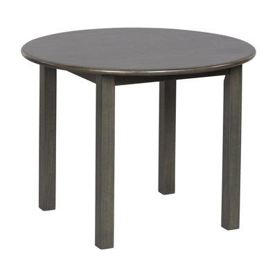 ECR4Kids 30in D Round Hardwood Table with 22in Legs, Kids Furniture, Grey Wash by ECR4Kids