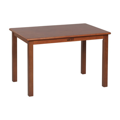 ECR4Kids 24in x 36in Rectangular Hardwood Table with 22in Legs, Kids Furniture by ECR4Kids
