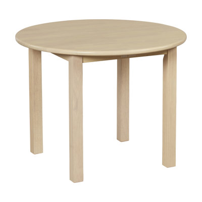 ECR4Kids 30in D Round Hardwood Table with 22in Legs, Kids Furniture by ECR4Kids