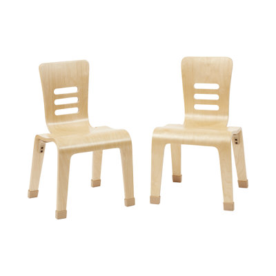 ECR4Kids Bentwood Chair, 14in Seat Height, 2-Pack by ECR4Kids