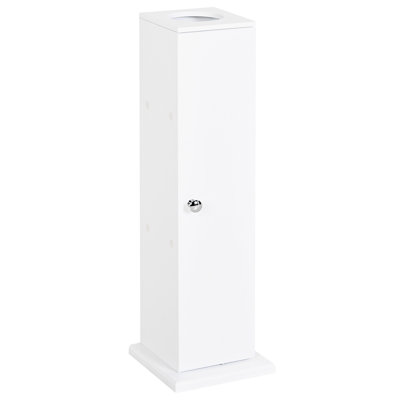 Toilet Paper Cabinet with 2 Shelves by NTYUNRR