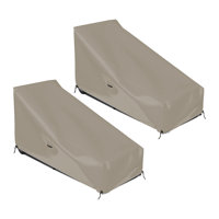 Kibby Water Resistant Patio Chaise Lounge Cover by Freeport Park