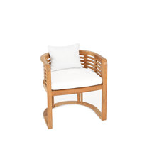 Hamilton Teak Patio Dining Armchair with Cushion by OASIQ