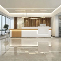 Style Front Desk, Checkout Counter & Computer Desk – Sleek, Functional Design for Commercial Spaces by OX Art Reception Desk