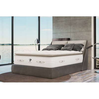 PlushBeds Organic Bliss 14" Medium Pillowtop Latex Mattress by PlushBeds