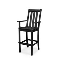 POLYWOOD Vineyard Bar Arm Chair by POLYWOOD