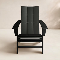POLYWOOD Modern Curveback Adirondack Chair by POLYWOOD