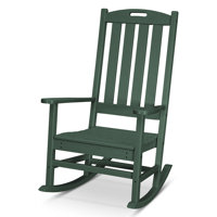POLYWOOD Nautical Porch Rocking Chair by POLYWOOD