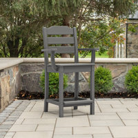 Lakeside Counter Arm Chair by POLYWOOD