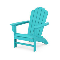 POLYWOOD Round Back Adirondack Chair by POLYWOOD