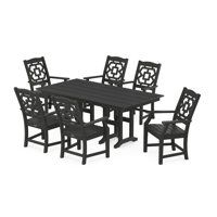 Martha Stewart by POLYWOOD 6 - Person Patio Dining Set with Rectangular Table by POLYWOOD