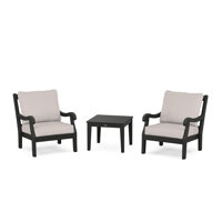 Birch Lane Verlyn 4-Piece Deep Seating Set by Birch Lane