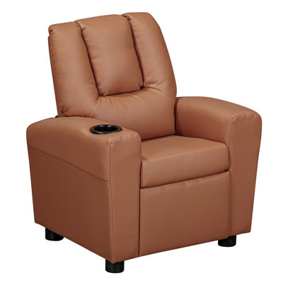 Chase Kids Recliner Chair Vegan Leather by Olive & Opie