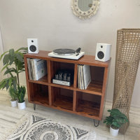 6Pack Vinyl Record Storage by Ocean Beach Pallet Co.