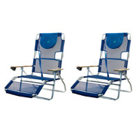 Caudill Reclining Beach Chair by Ostrich