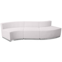 HERCULES Alon Series LeatherSoft Reception Configuration, 3 Pieces by Flash Furniture