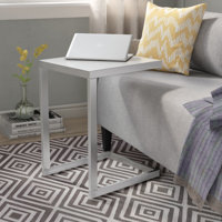 Pangea Home Clark Jaylen End Table - Modern Tray Table – Contemporary Metal Accent Table for Living Room, Bedroom, or Entertaining- Steel Side/End Tab by Steelside