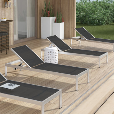 Shore Aluminum Outdoor Chaise by Modway