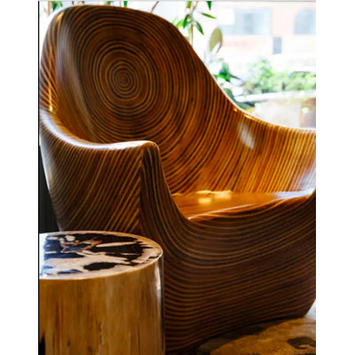 Showtime Upholstered Accent Chair by Oggetti