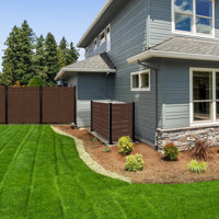 3.5" x 72" x .75" Composite Fence Board 4 - Pack by OUTDECO