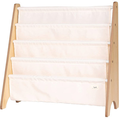 URKS 3 Sprouts - Book Shelf - Kids Book Rack Organizer  - Baby Room Bookcase by 3 Sprouts