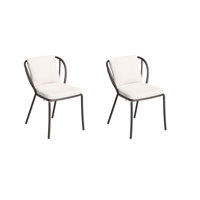 Malti Patio Dining Side Chair with Cushion by Oxford Garden