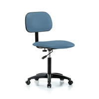 PERCH Lab Chair with Adjustable Backrest | Medium Bench Height 20-27"