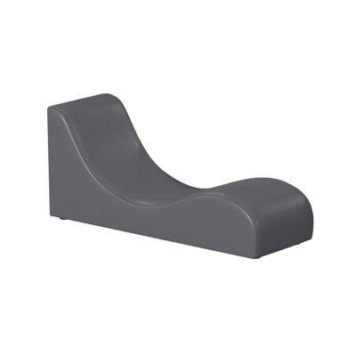 Picket House Furnishings Booker Lounge Chair In Grey Pu by Picket House Furnishings