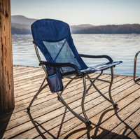 PT-XL Heavy Duty Camping Chair - XL Beach Chair - 400 lb Capacity Camp Chair by ONIVA