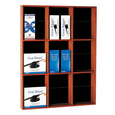 9 Pocket Vertical Magazine Rack by Peter Pepper