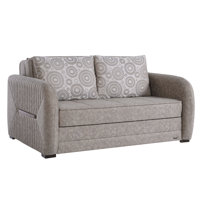 Annali 67 in. Fabric Upholstered 2-Seater 3-in-1 Sleeper Loveseat Sofa Bed with Storage by Hokku Designs