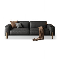 Genuine Leather Standard sofa cushion couch by Prime Electrons