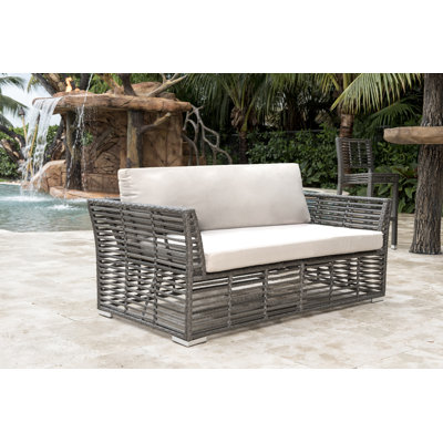 Coldfield Loveseat with Sunbrella Cushions by Panama Jack Outdoor