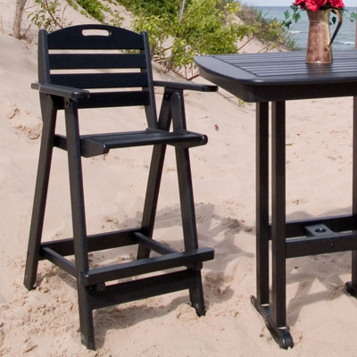 POLYWOOD Nautical Bar Chair by POLYWOOD