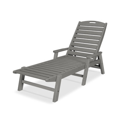 POLYWOOD Lakeside Chaise with Arms by POLYWOOD