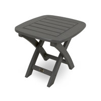 POLYWOOD Nautical 21" x 18" Side Table by POLYWOOD