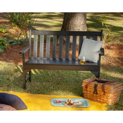 POLYWOOD Vineyard Patio Bench by POLYWOOD